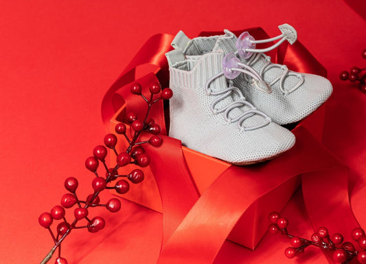 Beautiful Christmas Gift Ideas for Babies and Toddlers - HARTS Bootees, first Christmas shoes, first shoes for holiday, best fall boots, shop for baby shoes