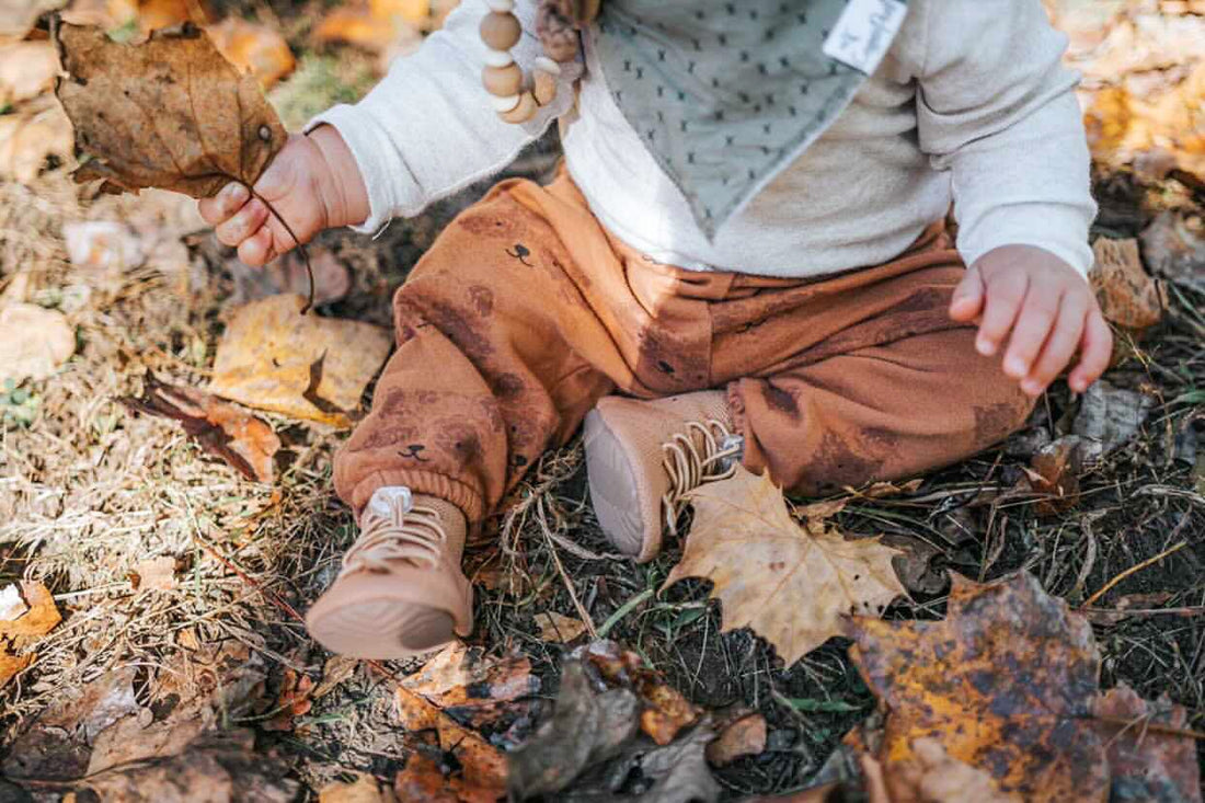 Best Fall Shoes for New Walkers - HARTS Bootees, first steps, best boots for new walkers, toddler first steps, teaching babies to walk and not fall